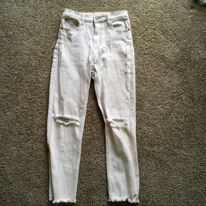New BDG off-white girl friend high rise jeans
